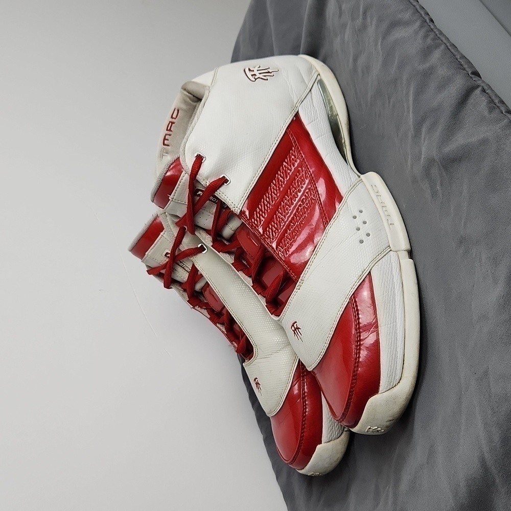 Adidas Tracy Mcgrady T-MAC Signed Formotion Red / White Size 18 Shoe TMAC Rare